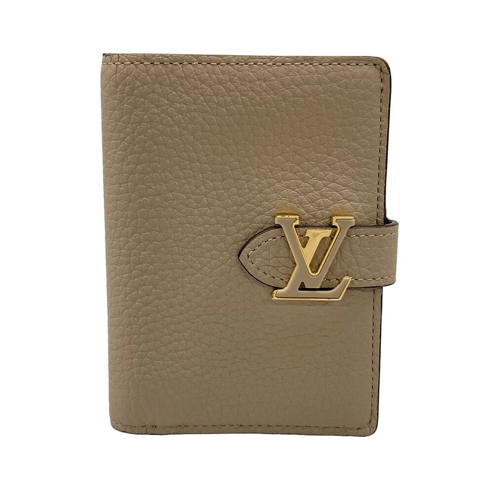 Louis Vuitton LV Vertical Wallet Compact Capucines Bifold Wallet M82198